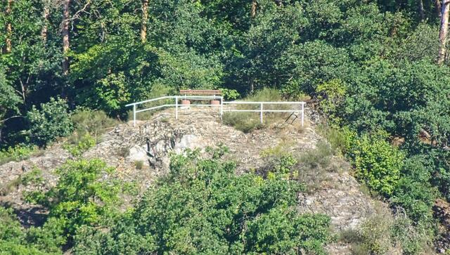 Aussichtspunkt - neues Schloss in Wippra