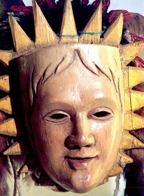 die jugendliche Seite der Frau Percht: Frühling