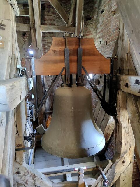 Glocke im Greifswalder Dom - St. Nikolai.