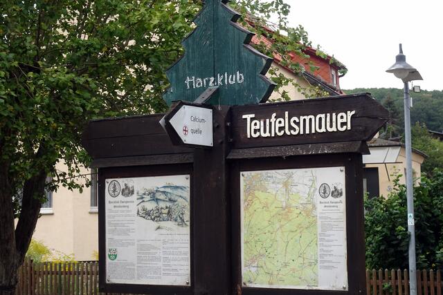 Informationstafel in Stecklenberg