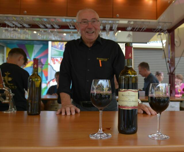 30 Jahre auf dem Weinfest ist das Weingut Brunnenhof-Dieter Strupp