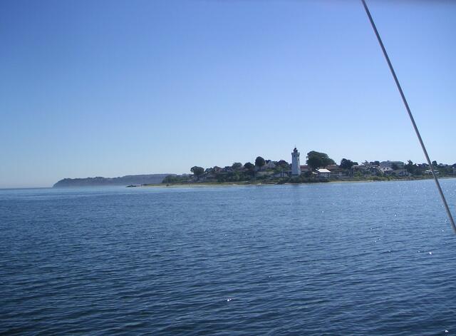 Leuchtturm "Strib" südlich Friedrichshavn