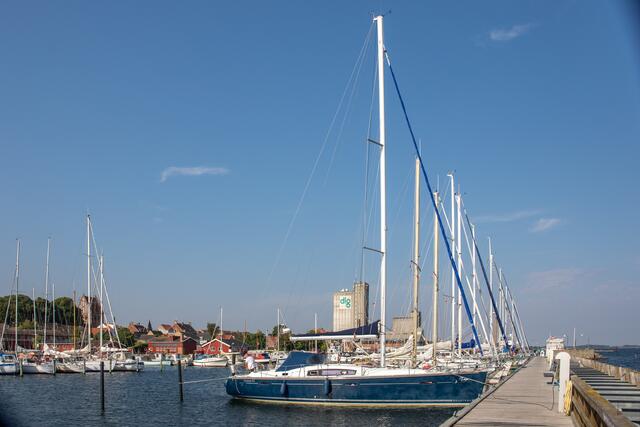 Yacht "Tuja" in Stubbeköping. | Foto: B. Jakob