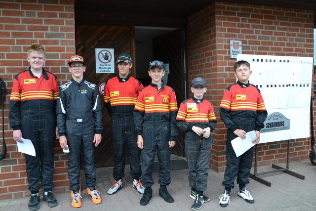 Alexander, Nevio Ilias, Moritz, Nico, Magnus und Marlon.