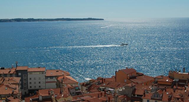 Wer möchte, kann mit einem Boot nach Venedig hinüberfahren. Ich habe es vor langer Zeit von Porec aus gemacht.