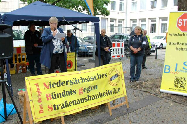 Landtagskandidatin Franziska Junker (Die Linken)