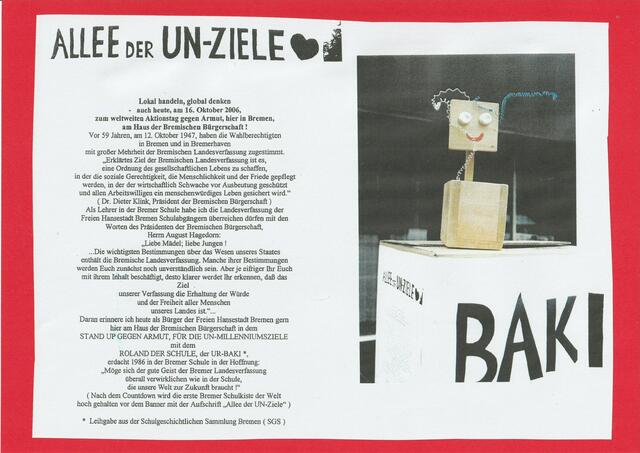 Erinnerung zum 11. September 2022