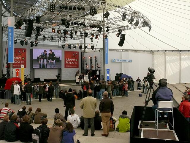 Die erste IdeenExpo im Oktober 2007