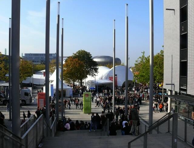 Die erste IdeenExpo im Oktober 2007