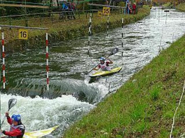 66. Münchner Kanuslalom 2022 auf der Floßlände in München - die Kanu Schwaben Augsburg waren sehr erfolgreich