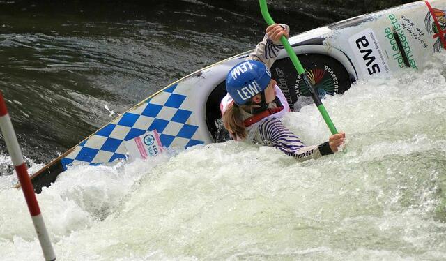 66. Münchner Kanuslalom 2022 auf der Floßlände in München - die Kanu Schwaben Augsburg waren sehr erfolgreich