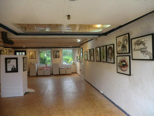 Das Atelier " Künstlerhof" beim Maskenmuseum Diedorf