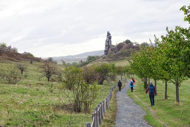 Teufelsmauerstieg mit Königsstein