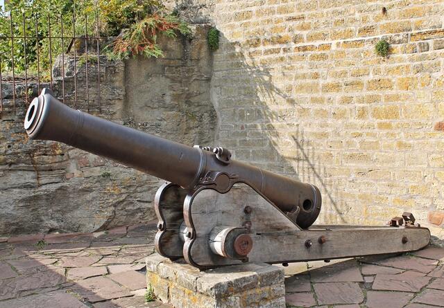 Kanone aus dem Jahr 1862.