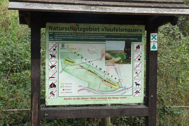 Info Tafel Teufelsmauer