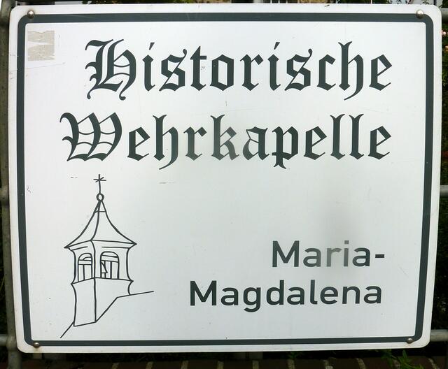 Die Wehrkapelle Maria Magdalena in Arnum wurde um 1400 erbaut