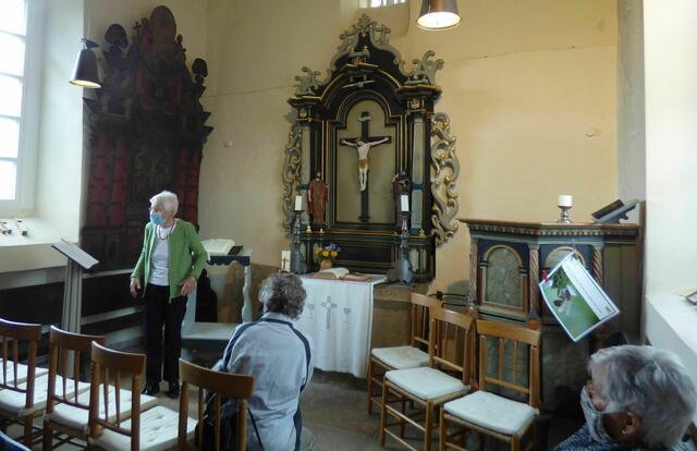 Hier bei einer Führung 2020