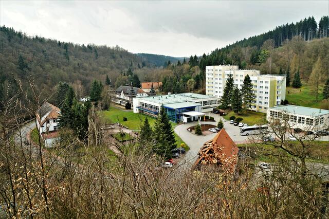 Alexisbad vom Friedensdenkmal aufgenommen (Archivbild)
