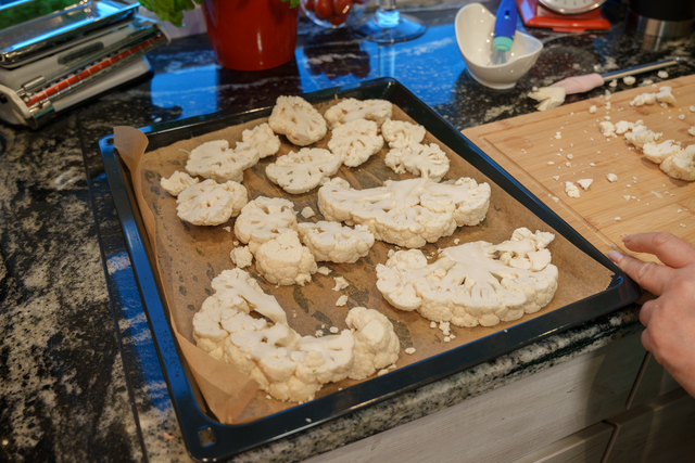 Sabinas Kochstudio: Blumenkohl aus dem Backofen