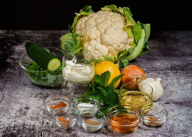 Sabinas Kochstudio: Blumenkohl aus dem Backofen - die Zutaten