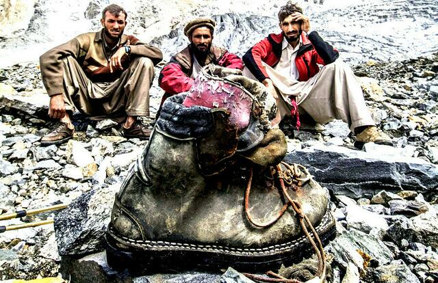 Bergschuh von Günther Messner.