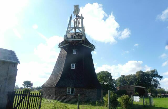 Mühle Rückansicht.