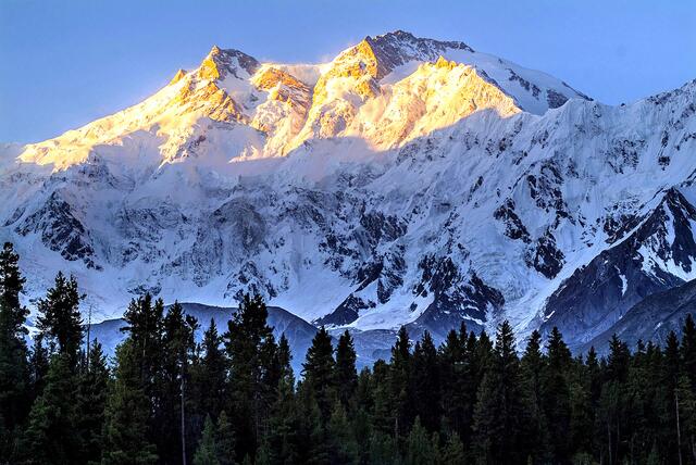 Pakistan 2005, Rakhiot Basislager, Ausgangsort von Hermann Buhl für die Erstbesteigung des Nanga Parbat.