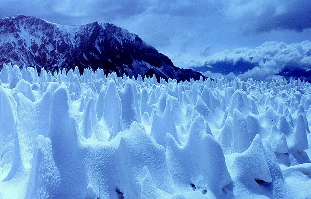 1983 Seracs am Mount Mckinley in Alaska.