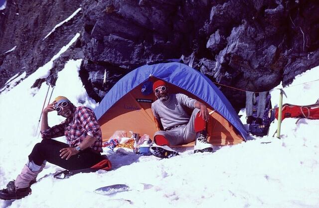 1984 Aufstieg am Pik Kommunismus in Tadschikistan.