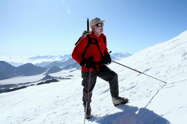 2009 Aufstieg zum Elbrusgipfel.