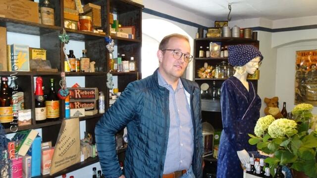 Heimatmuseum Harra
Alex Neumüller, Bürgermeisterkandidat von der CDU