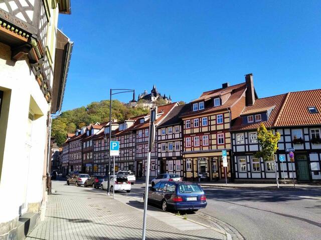 Impressionen von der „Bunten Stadt am Harz“. Hier: Die Schöne Ecke.
