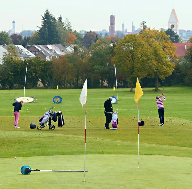 Die Driving Range am "Ziegelstadel"