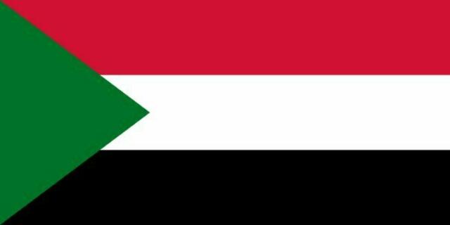 Flagge des Sudan > Gemeinfrei > https://de.wikipedia.org/wiki/Sudan#/media/File:Flag_of_Sudan.svg | Foto: wie vor