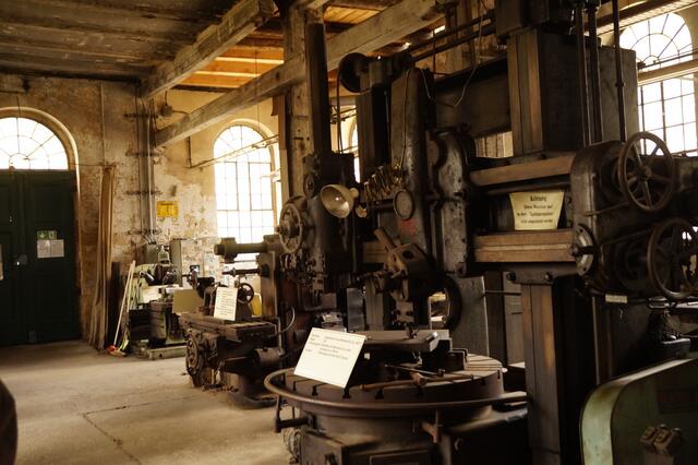 Maschinenhalle des Carlswerk in Mägdesprung