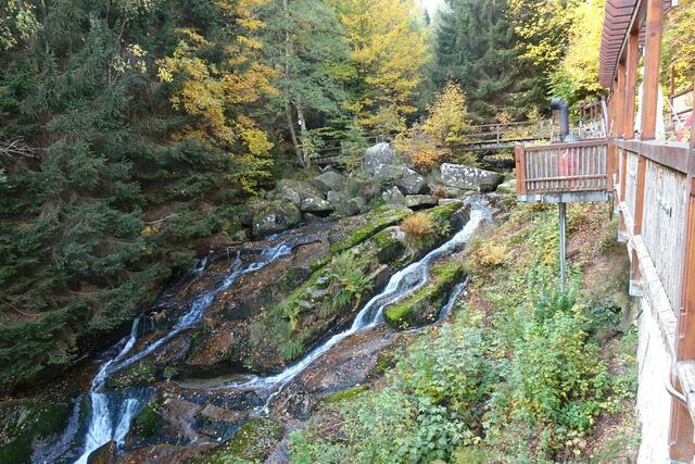 am Gasthof Steinerne Renne