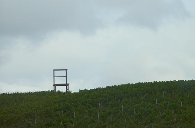 Der "Kaiserstuhl" auf dem Weinberg