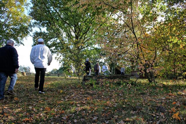 am ehemaligen Mühlenstandort auf dem Nordberg