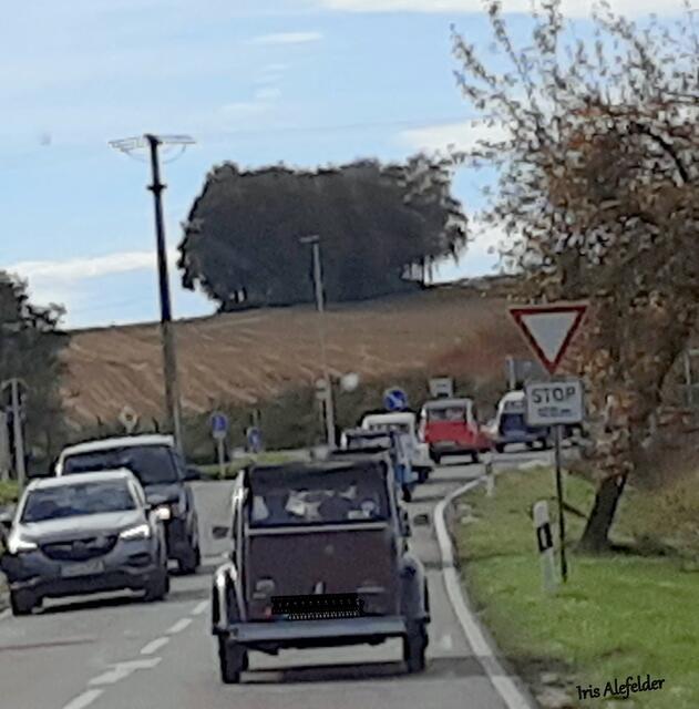 Kurz vor der Abbiegung nach Krumbad.