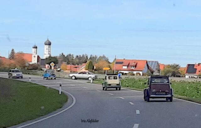 Anfahrt auf Ursberg.