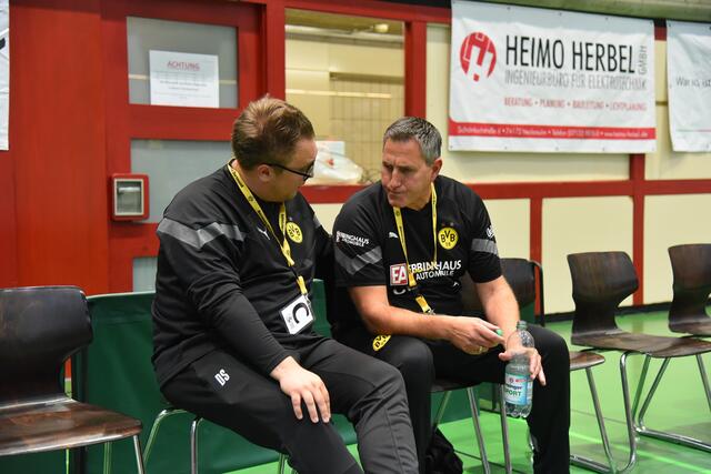 Waren als Interimscoaches beim BVB aktiv, nachdem FUHR im Feuer der Presse (Spiegel, Handball World, Lokalkompass, Ruhrnachrichten) stand...FotoArchiv Merkel+Merkel
