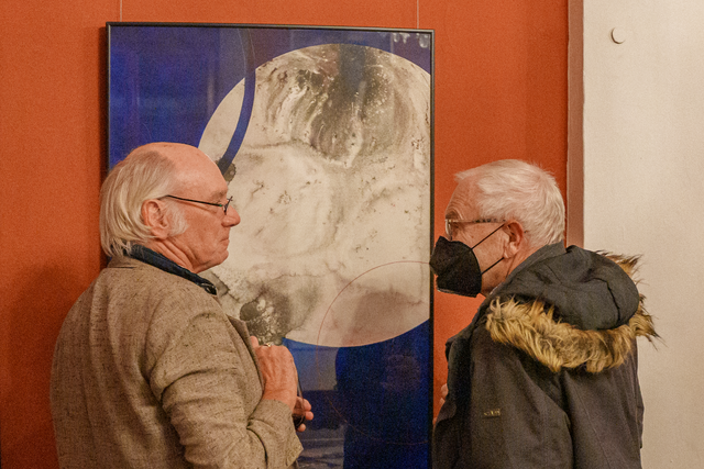 Monika Mendat: ZEITENWENDE - Impressionen von der Vernissage im Augsburger Schaezlerpalais