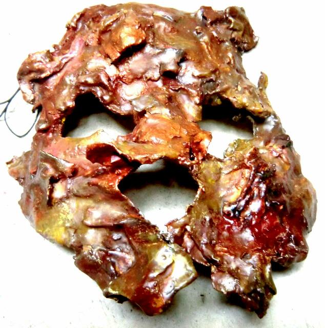 Auch ein Stück Rinde ist - nur ein bisschen verändert -schon die  schönste Maske