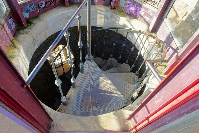 Wendeltreppe des Kaiserturmes
