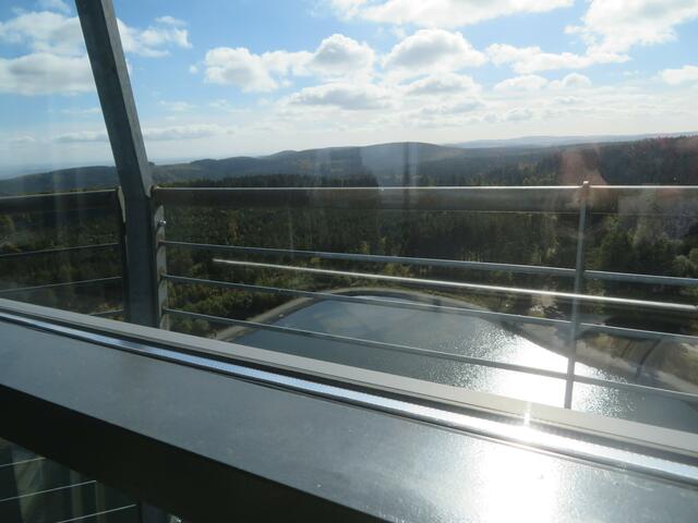 Ein Blick nach unten.