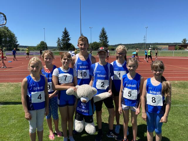 Auch die jüngeren Athletinnen und Athleten sammelten fleißig Titel auf Kreisebene