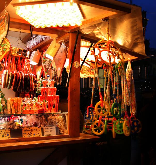 Weihnachtsmarkt vor dem Hauptbahnhof