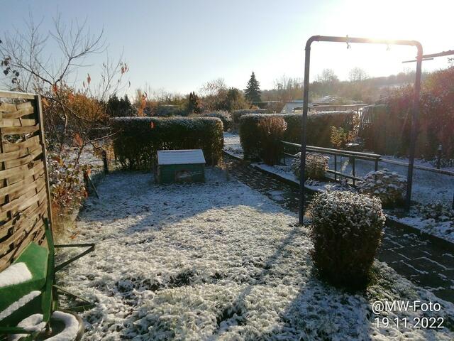 20.11.2022 !!! Gartenschau - Samstag-Sonntagsbilder 2022 !!! Temperaturen: Früh 5:08 9,3 Grad minus / 11:09h 5,3° minus / 13:22 h 1,9° plus | Foto: MW-FotoNebra