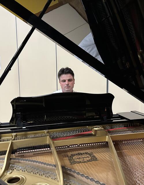 Markus Pettinger am Piano
