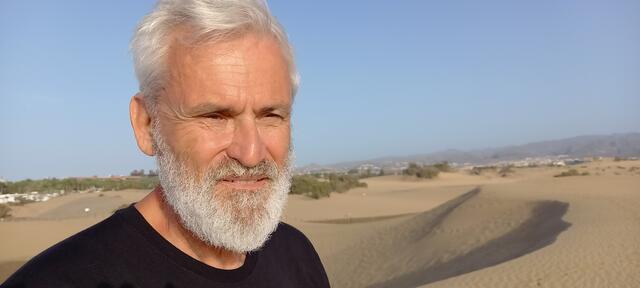 Between the hills and far away...they call him Bronco54...One of the Last Mohicans...Born in Atlantis ...on the way to Utopia...Supported by the ART Rangers...
Selfie by Marene 60 finished &amp; arranged by Bronco himself...Maspalomas 10/2022...El Paraiso...